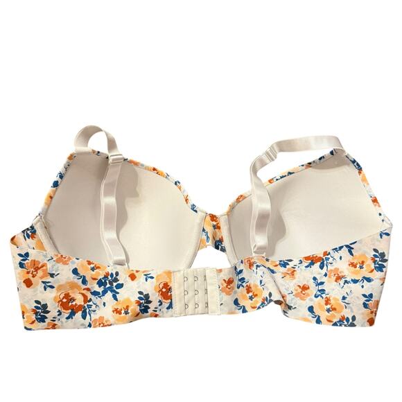 Isacc Mizrahi multicolored floral print push up bra size 40DD - Picture 2 of 6